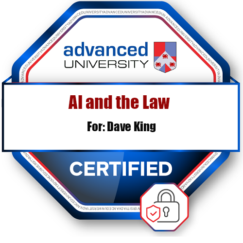AI and the Law - Dave King